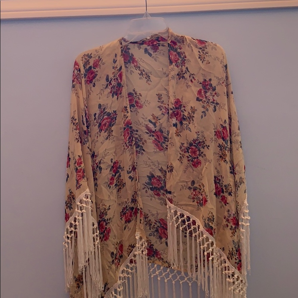 Floral kimono